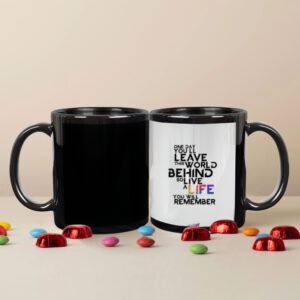 Black Coffee Mug